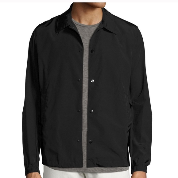 Theory Other - NWT Theory Technical Taffeta Black Coach Jacket